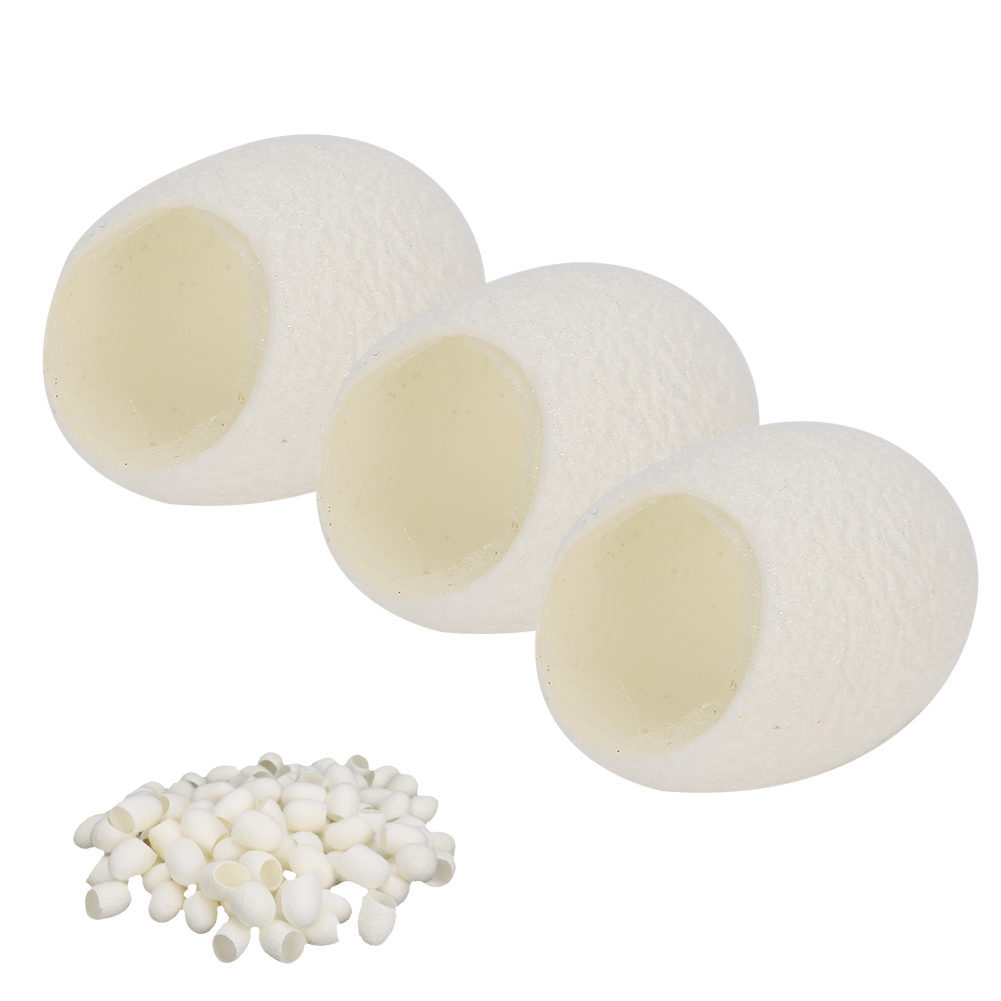 Skincare Exfoliating - Blackhead Removal Silkworm Balls 100Pcs Natural