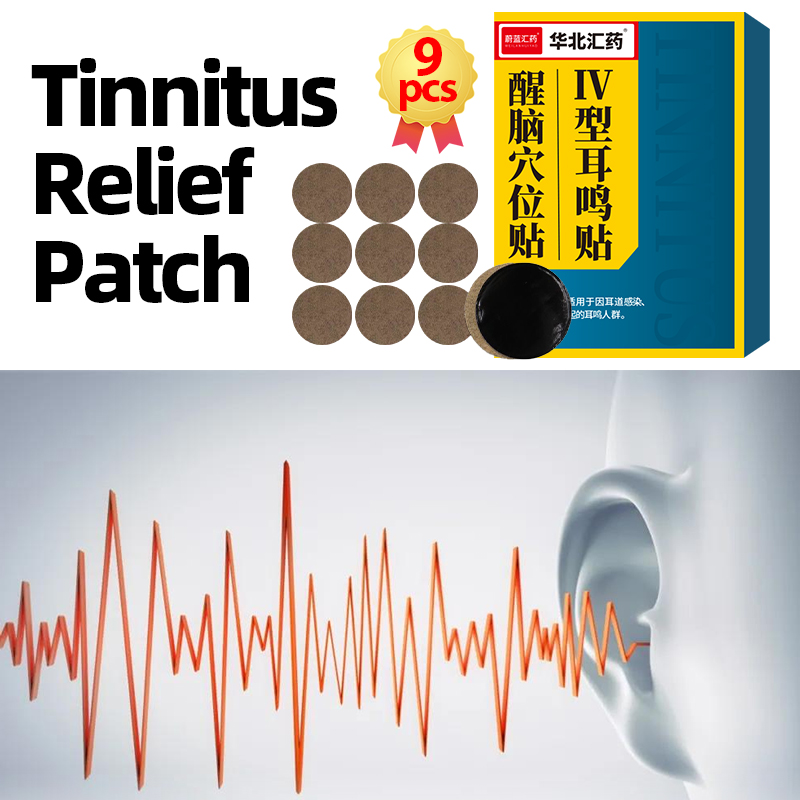 Skincare Herbal - 9PCS Ear Ringing Relieving Patch Treatment