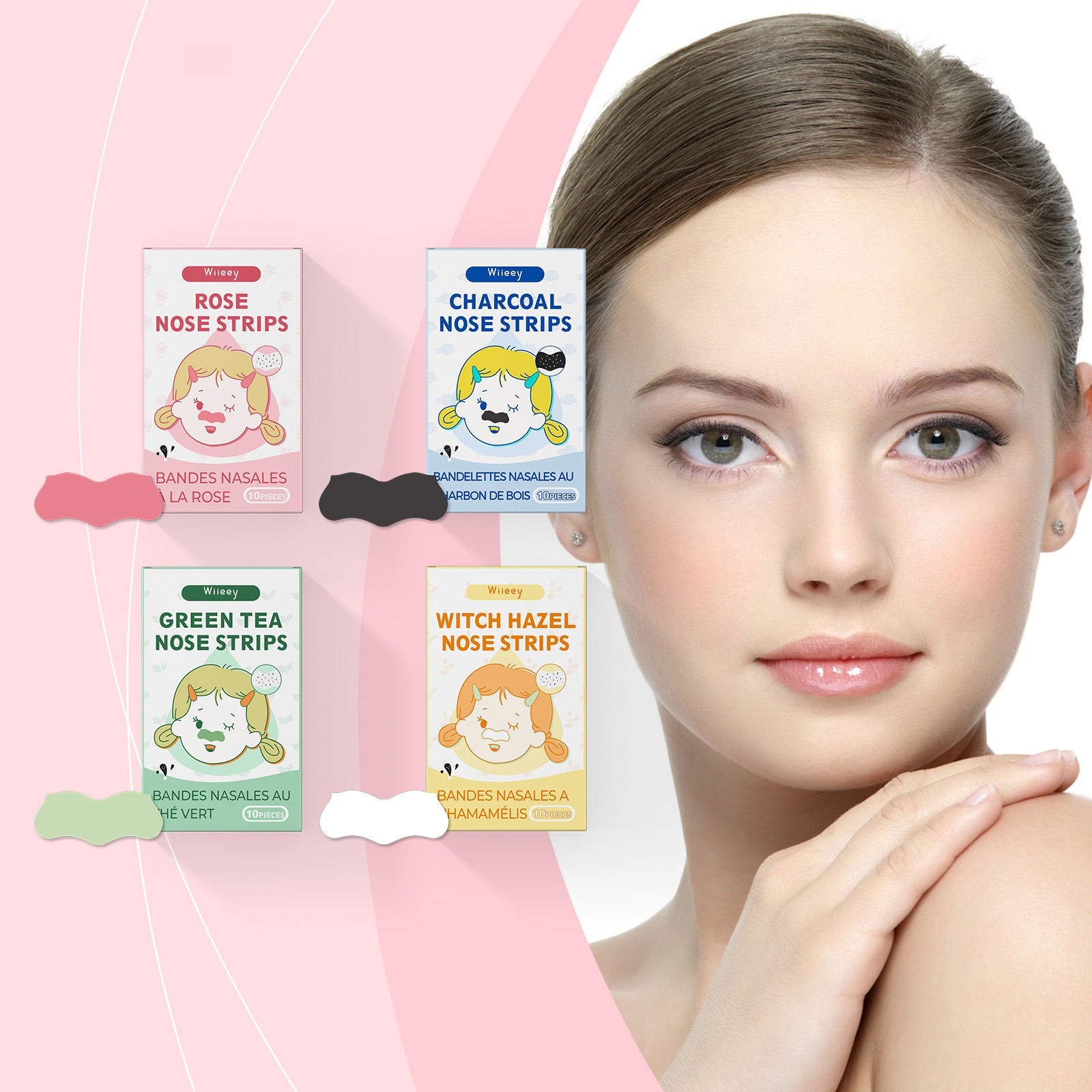 Blackheads Removal Nose Strips - Skincare Oil Control review and price