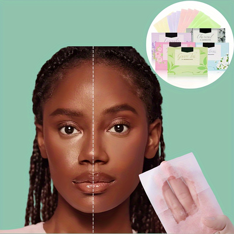 500pcs Facial Oil Blotting Pap - Skincare Oil Control review and price