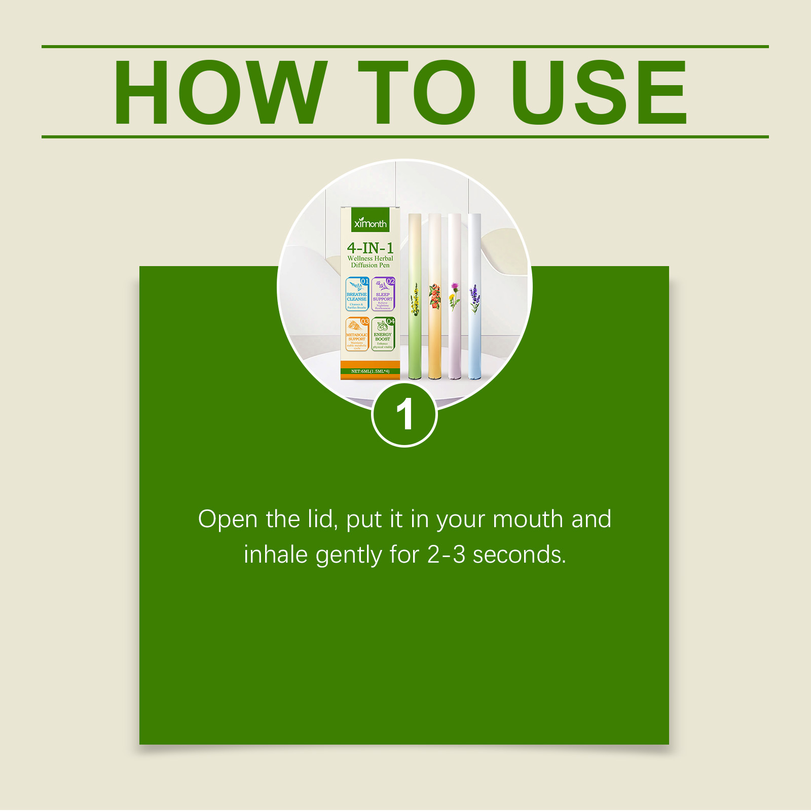 4 In 1 Air Freshening Pen Herb - Skincare Herbal review and price