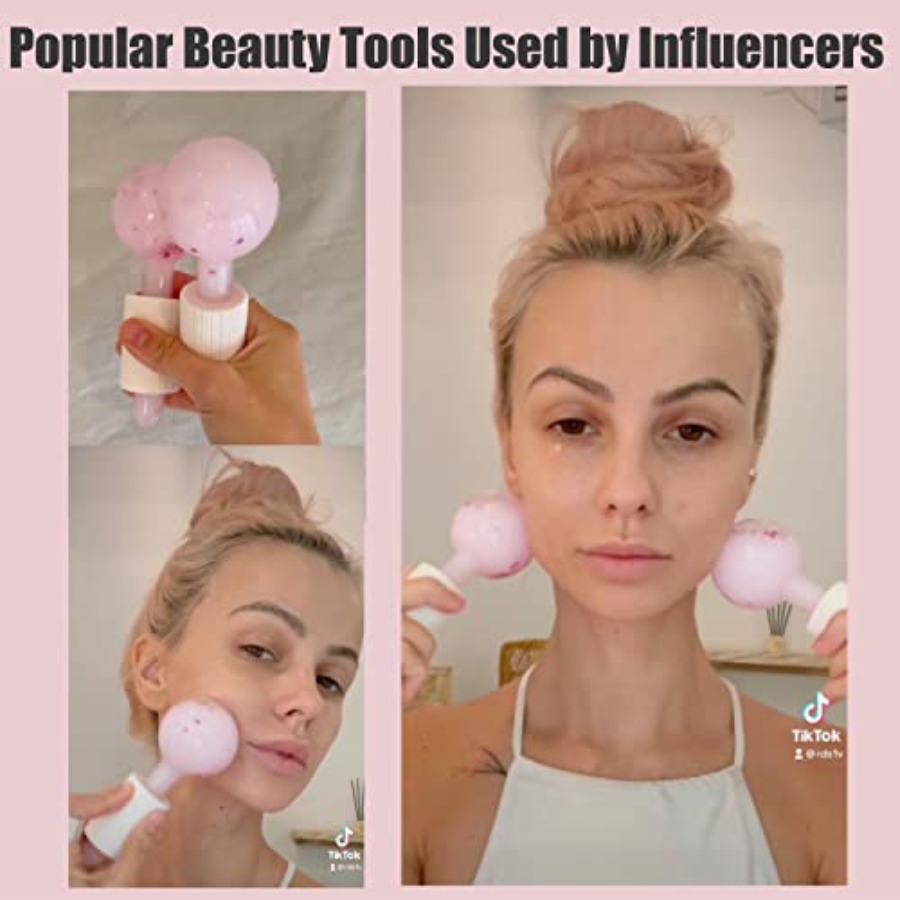 Ice Globes for Facials Facial  - Skincare Pink review and price