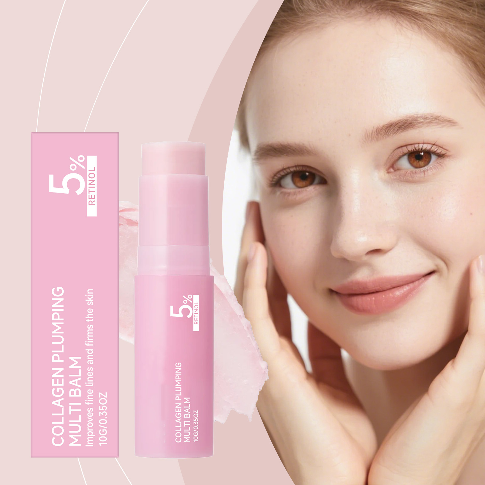 10g Volume Multi Balm Stick Du - Skincare Pink review and price