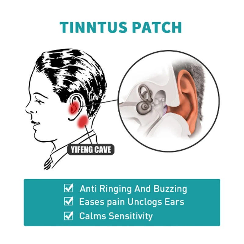 9PCS Ear Ringing Relieving Pat - Skincare Herbal review and price
