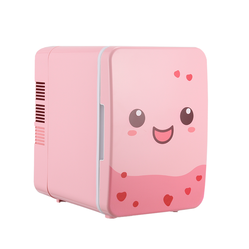 Pink  4 L Fridge Mini Beauty F - Skincare Pink review and price