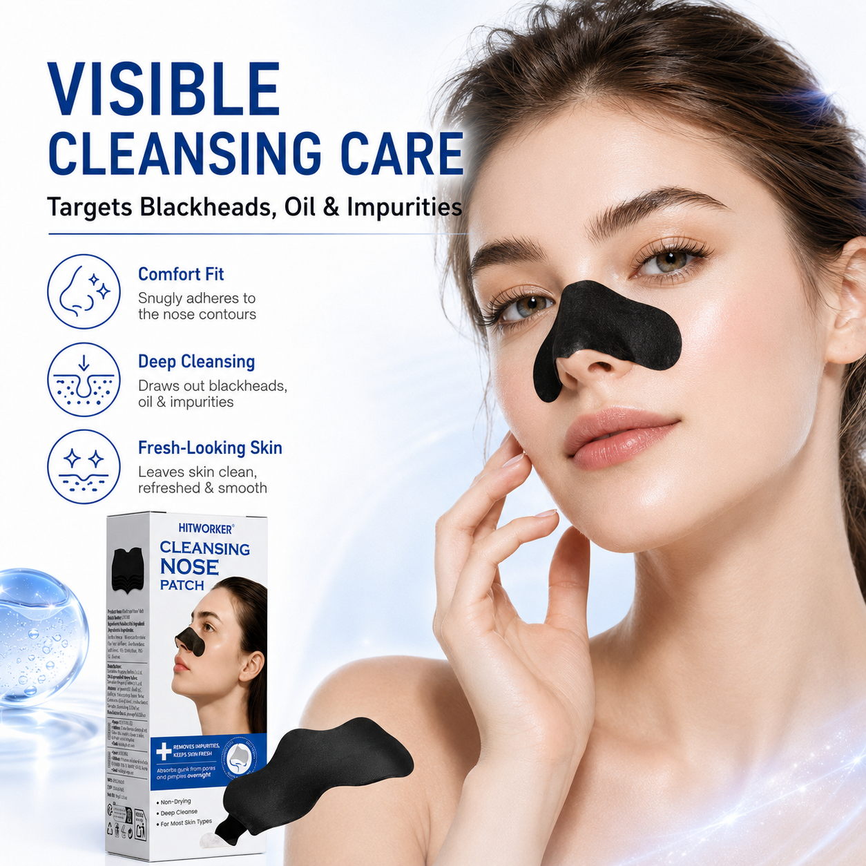 HITWORKER Blackhead Remover No - Skincare Oil Control review and price