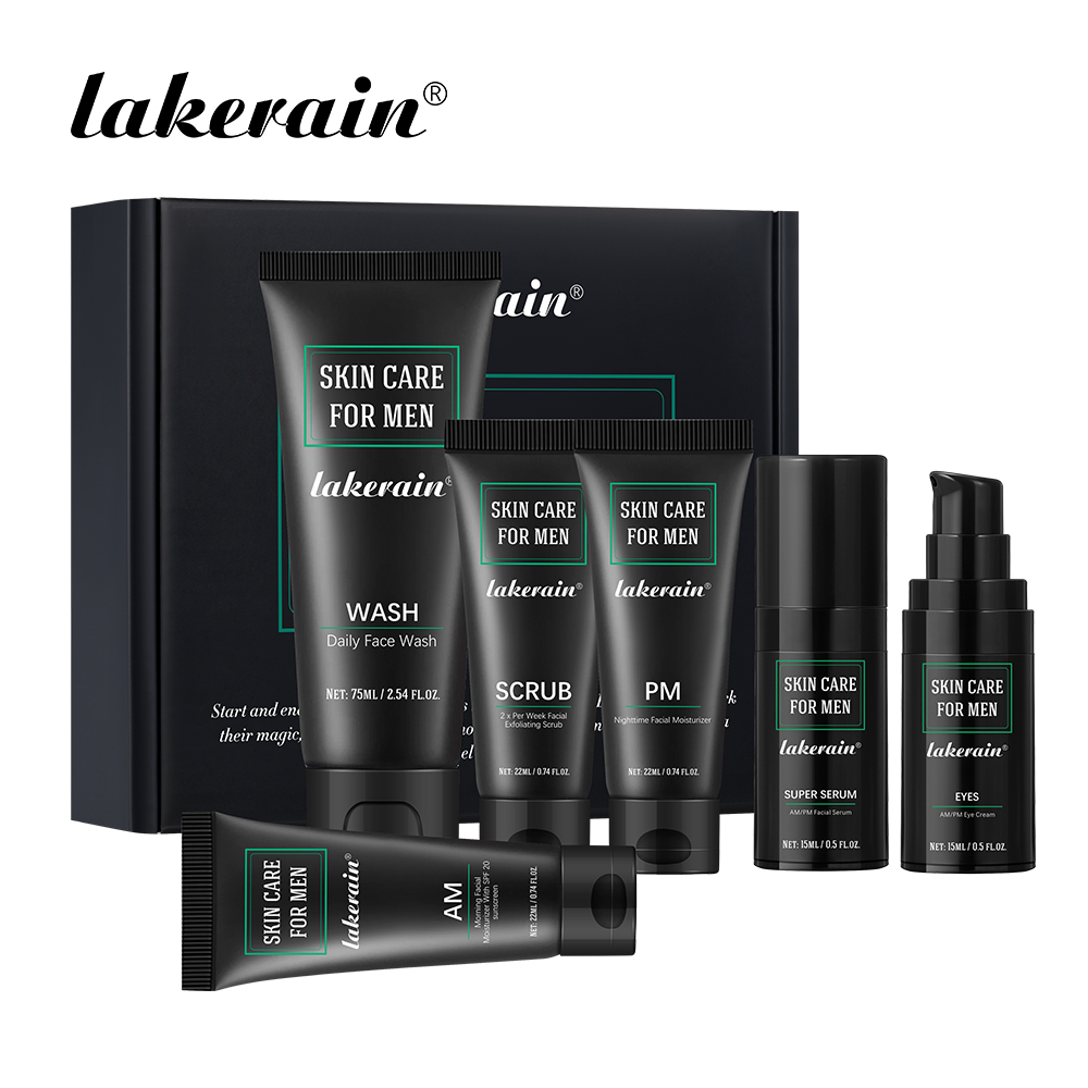 Lakerain Skin Care for Men Kit - Skincare Oil Control review and price