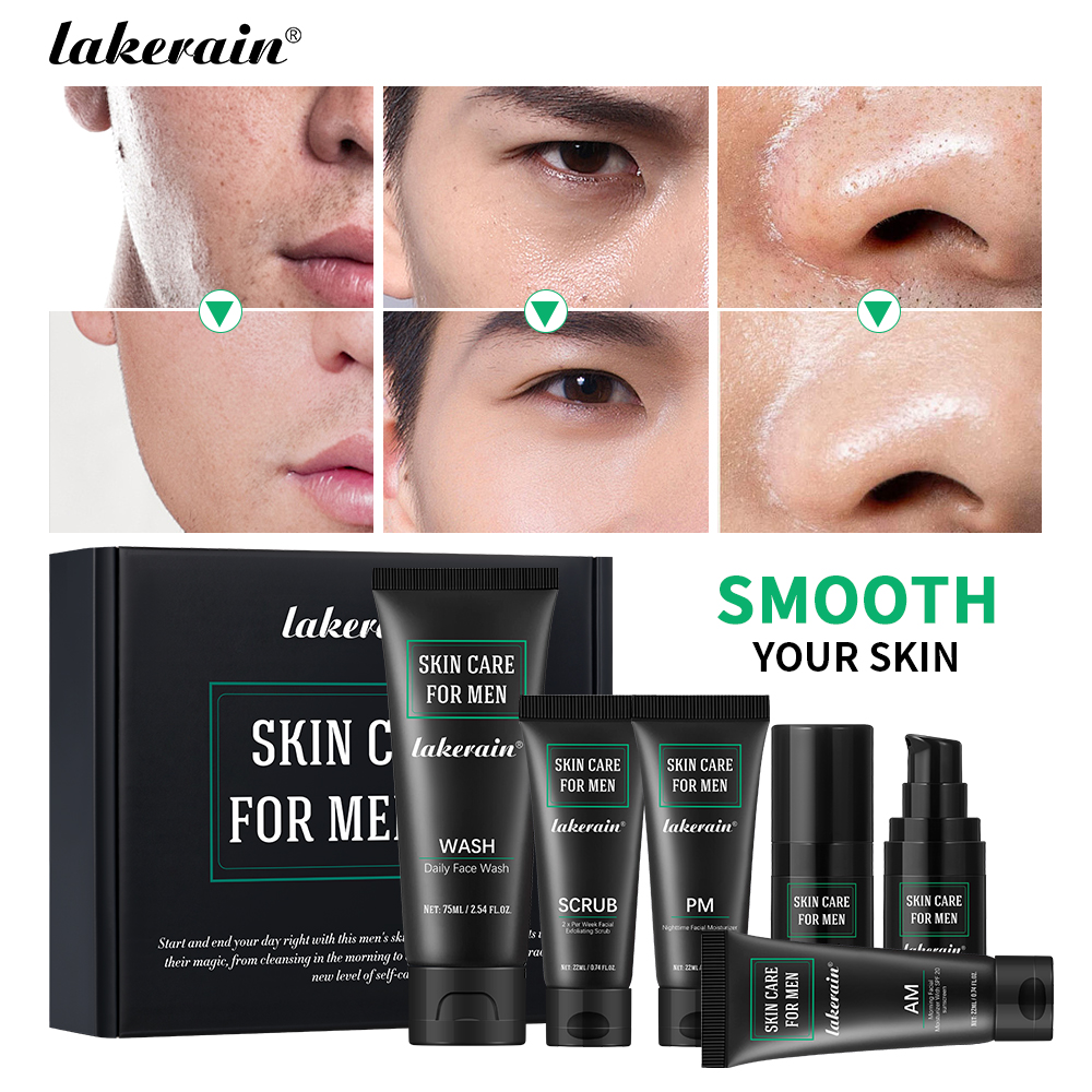 Lakerain Skin Care for Men Kit - Skincare Oil Control review and price