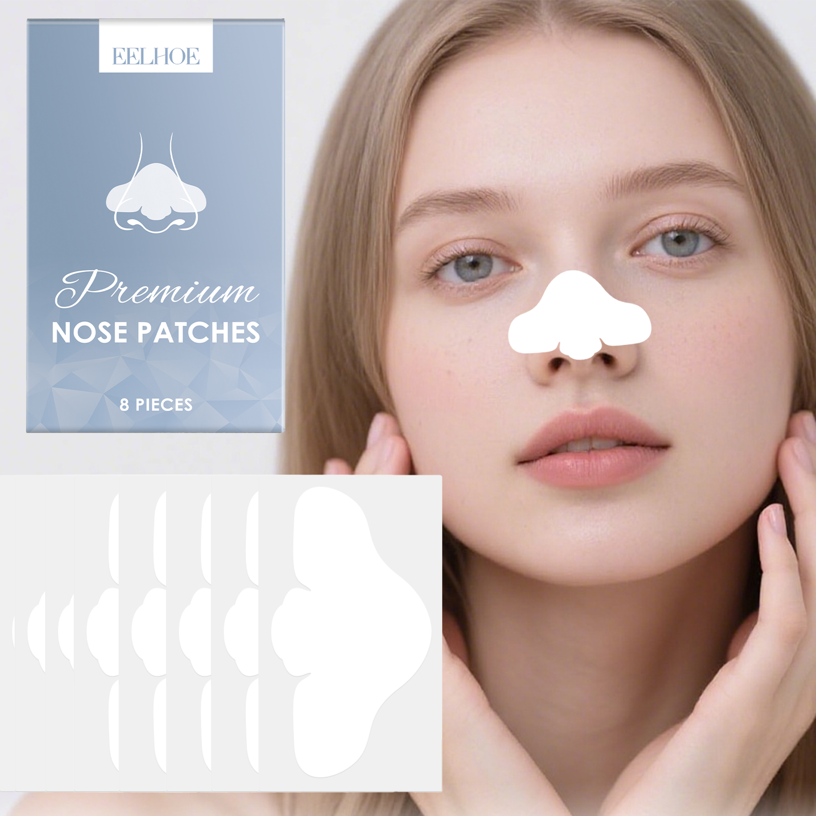 8 Pcs Gentle & Nourishing Nose - Skincare Oil Control review and price