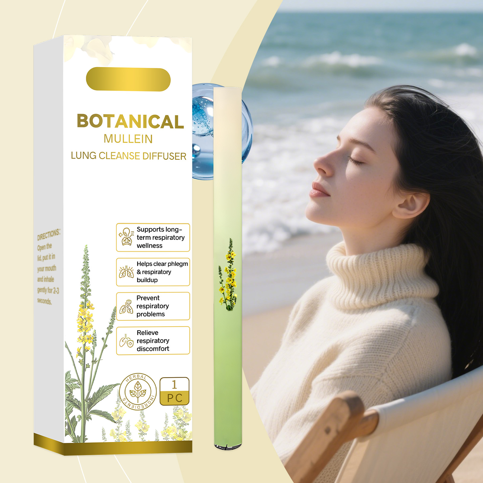 1.5ML Soothing Breath Herbal F - Skincare Herbal review and price
