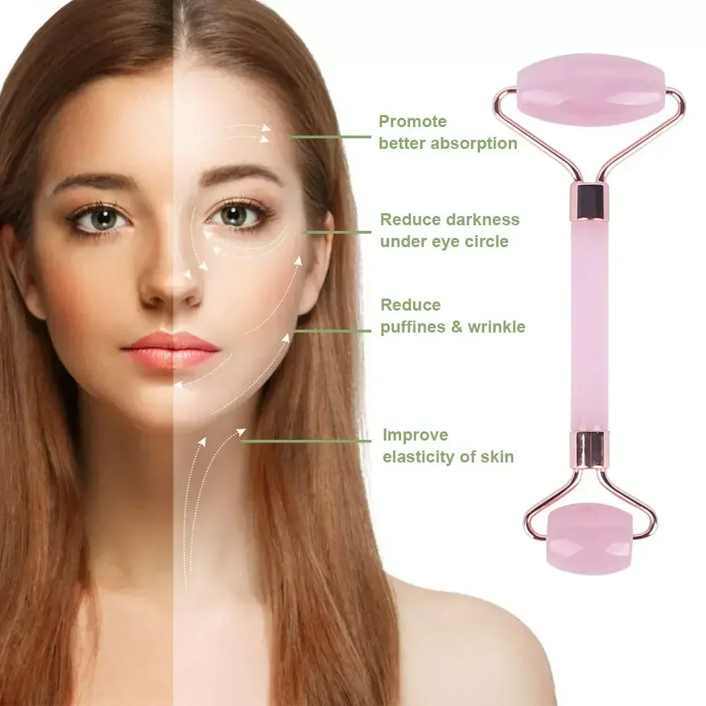 3Pcs Gua Sha Scraper Board Rol - Skincare Pink review and price