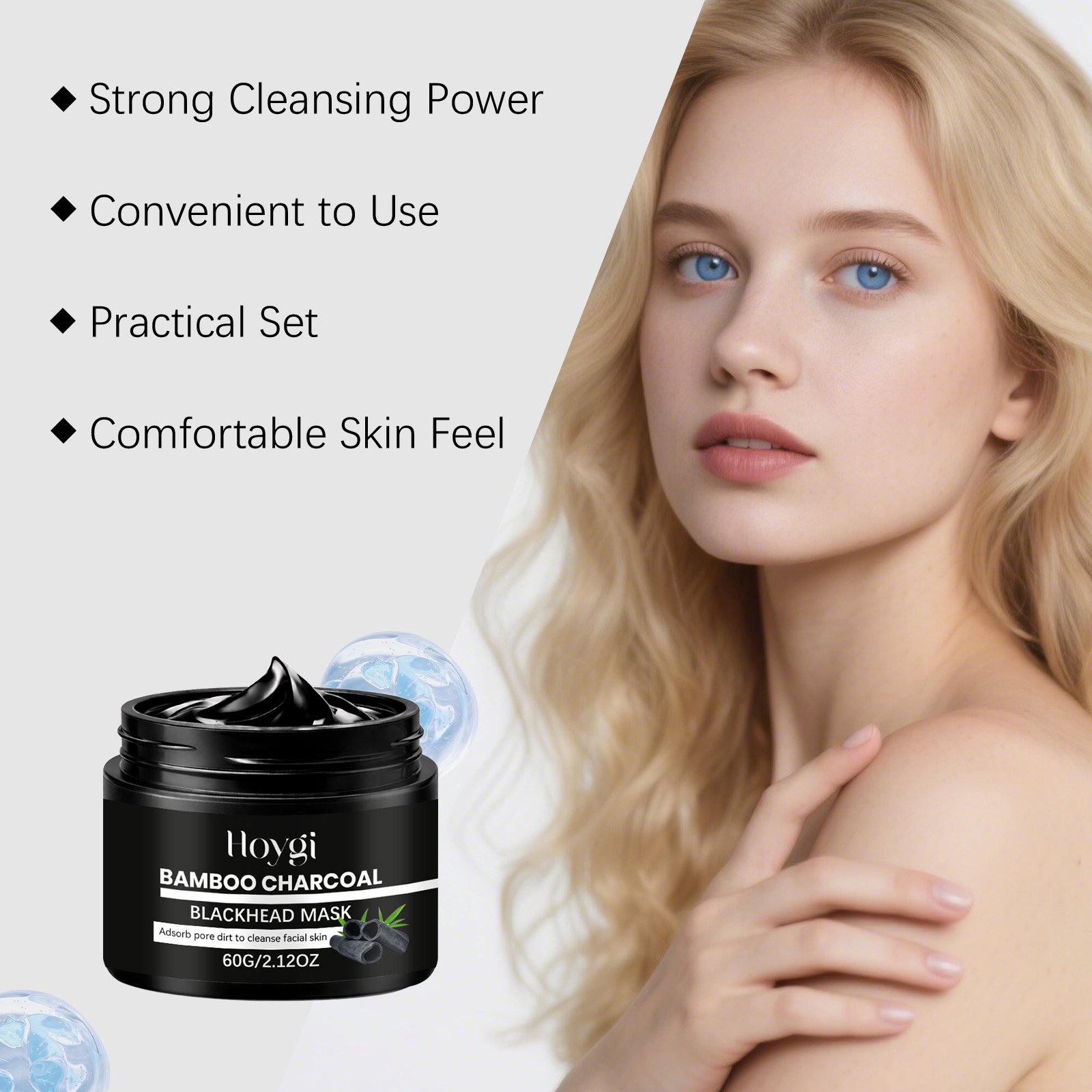 Bamboo Charcoal Blackhead Mask - Skincare Exfoliating review and price