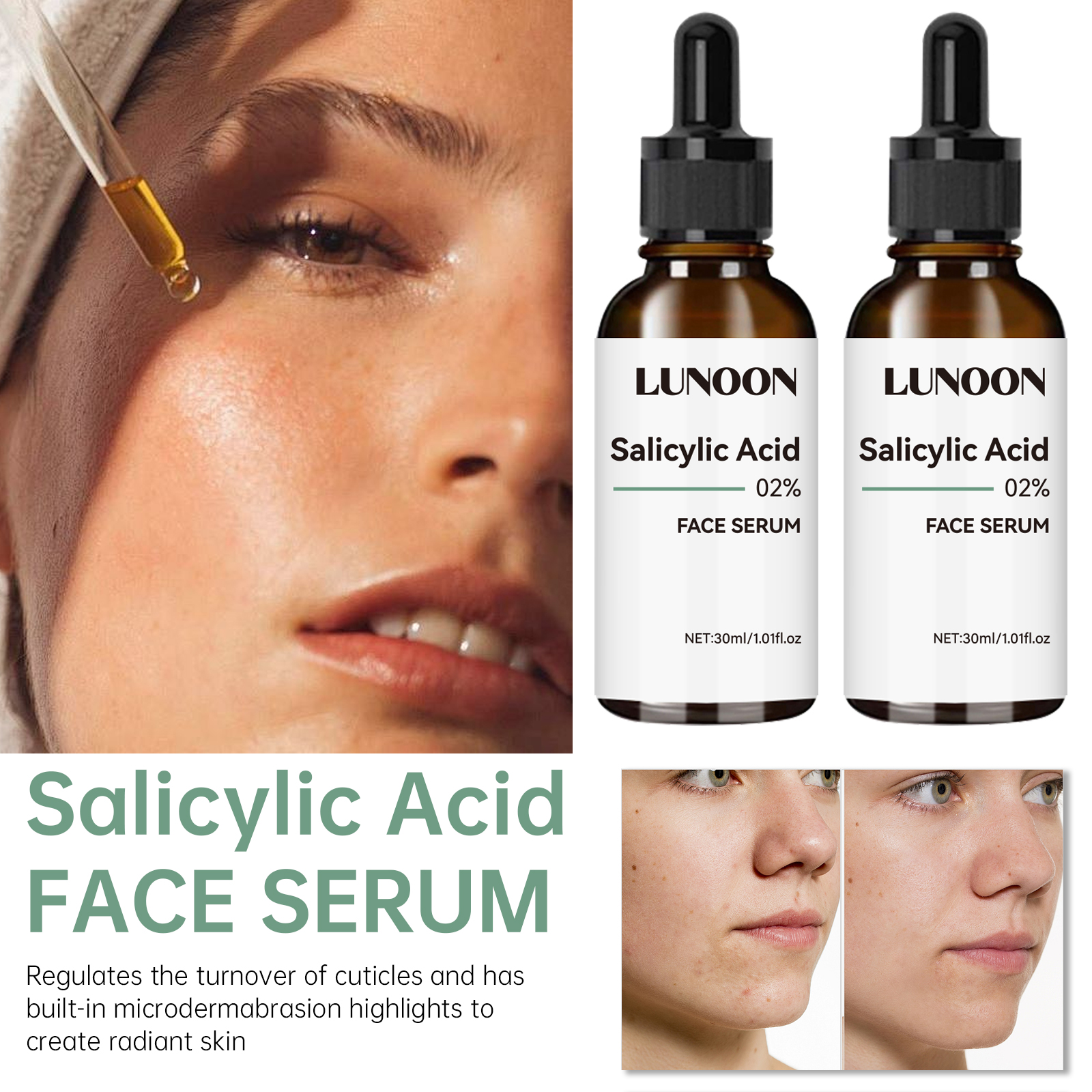 Salicylic Acid Facial Serum Fi - Tranexamic Acid Serum review and price