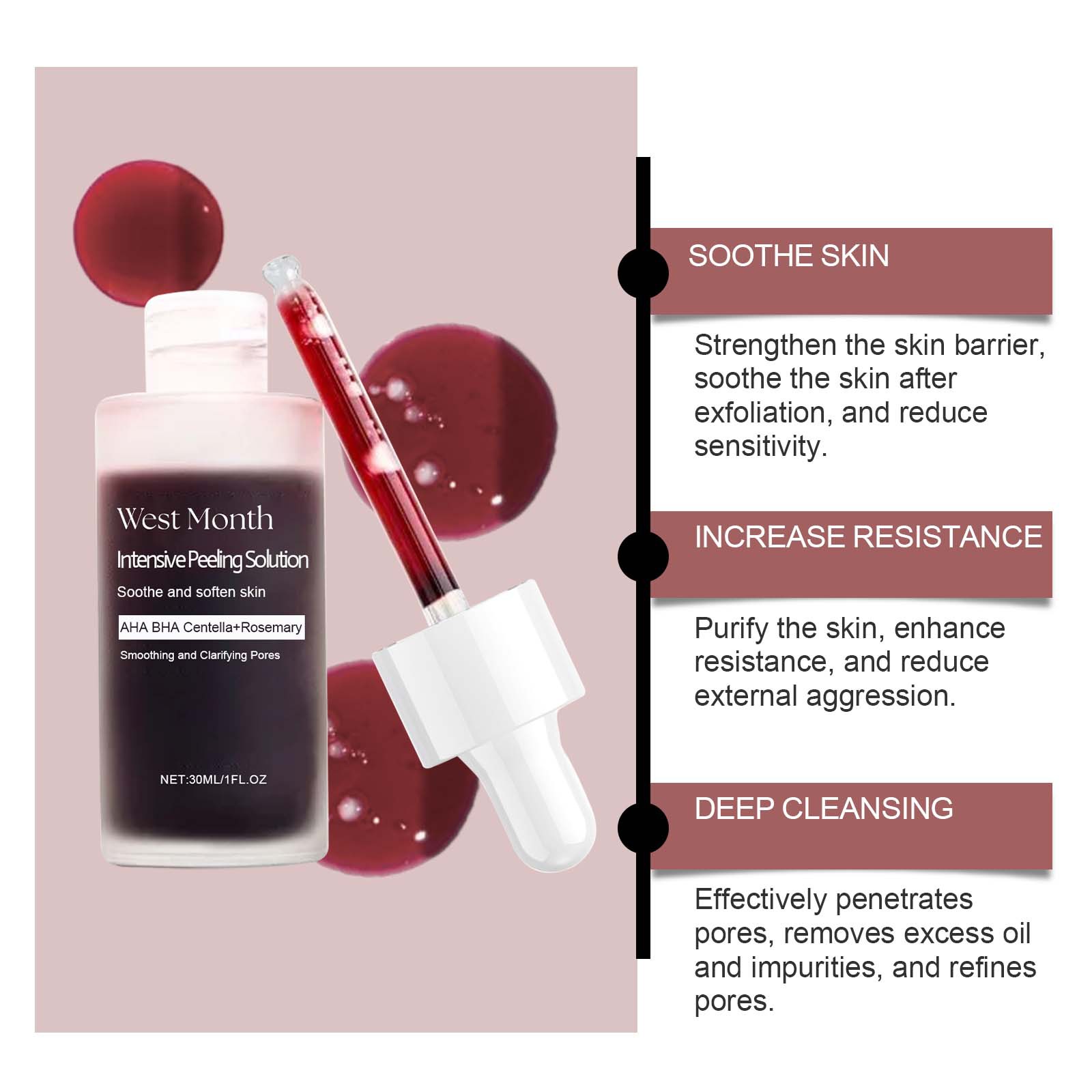Peeling Face Serum Fruit Acid  - Tranexamic Acid Serum review and price