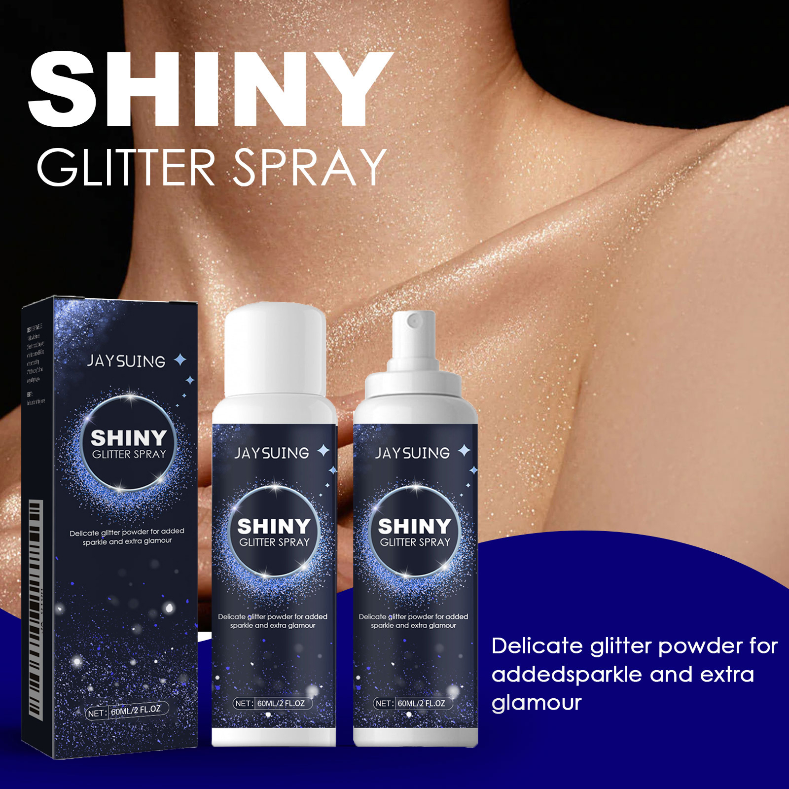Jaysuing Glitter Spray 60ml Fi - Face Mist Mineral review and price