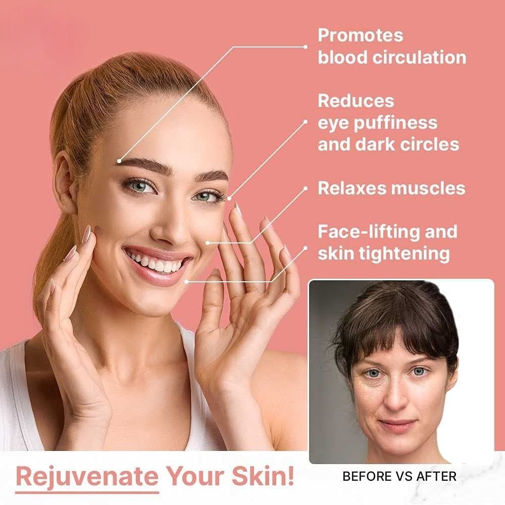 Gua Sha Jade Stone Gua Sha Mas - Skincare Pink review and price