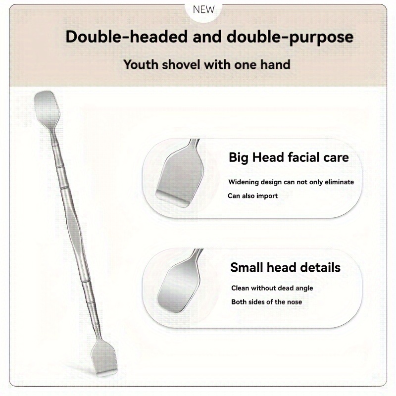 1Pcs Professional Double-Ended - Skincare Exfoliating review and price